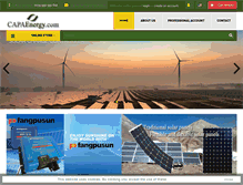 Tablet Screenshot of capaenergy.com